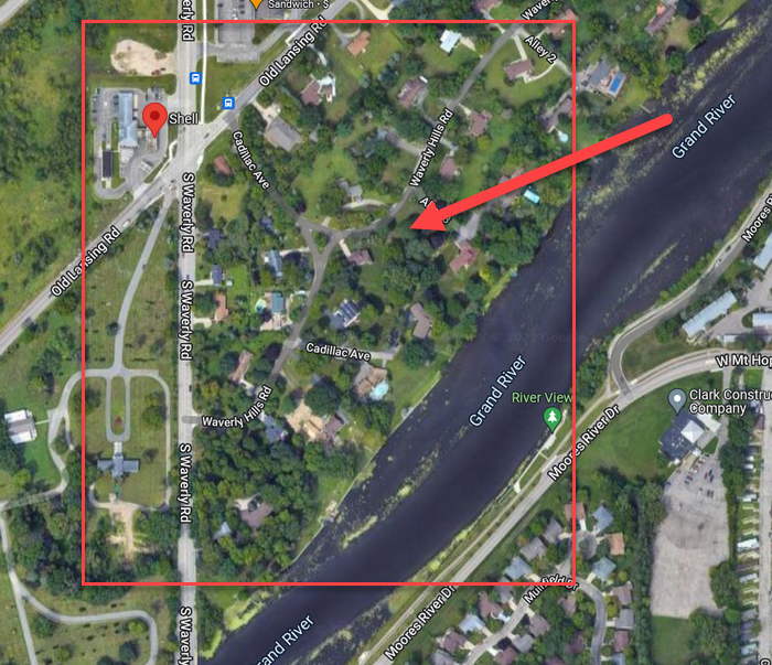 Waverly Park - General Area Of Where Park Was (newer photo)